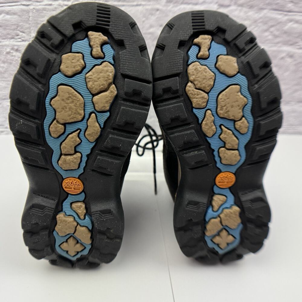 Timberland Pawtuckaway Boots Toddler Size 6 Leather Waterproof Brown Hike Farm - Picture 8 of 13